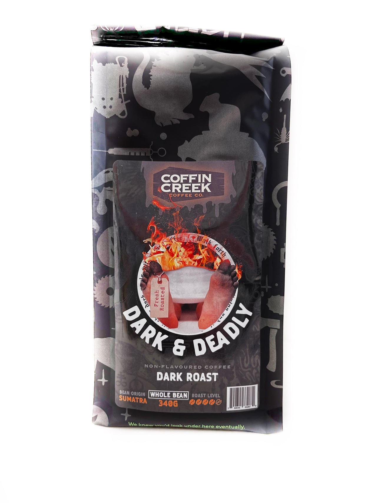 Coffin Creek Dark & Deadly Coffee Whole Bean