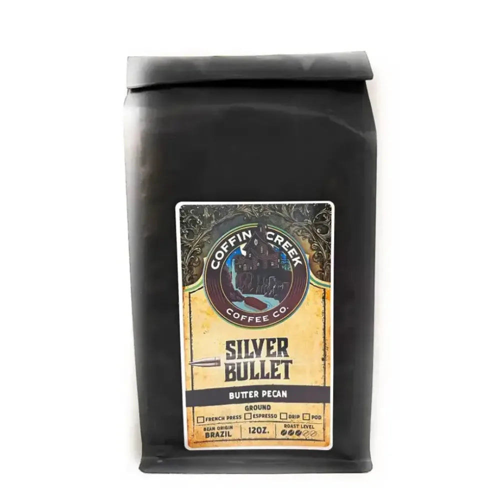 Coffin Creek Silver Bullet Butter Pecan Coffee - Main Image