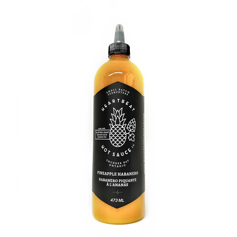 Heartbeat Pineapple Habanero Hot Sauce 16oz - Main Image