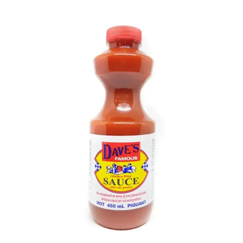 Dave's Famous Chicken Wing Sauce Hot - Main Image