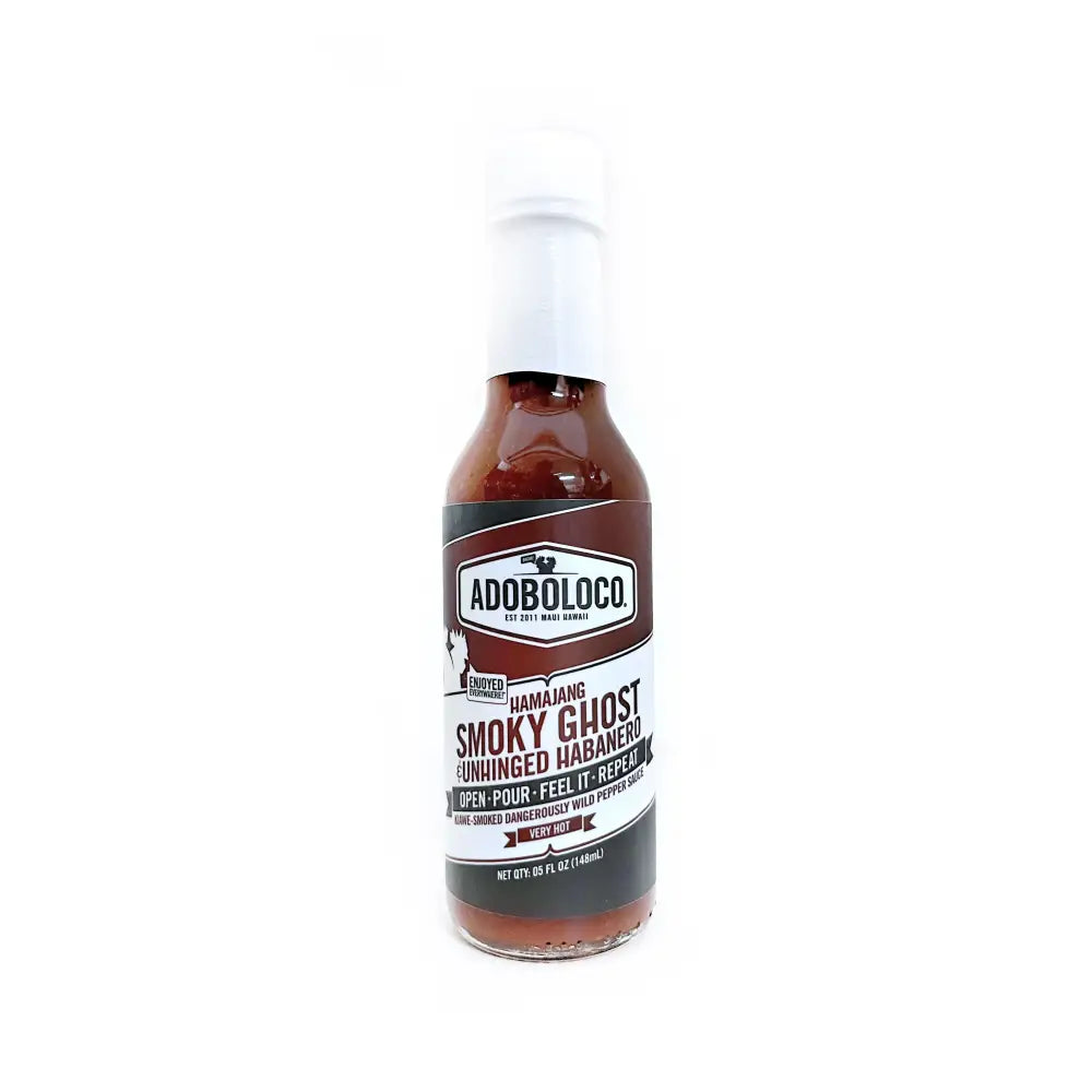 Adoboloco Hamajang Smoked Ghost Pepper Hot Sauce - Hot Sauce