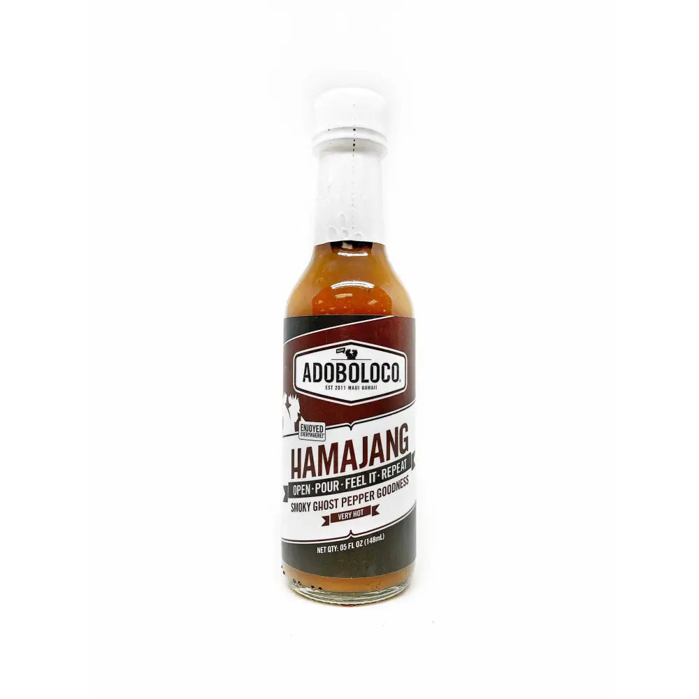 Adoboloco Hamajang Smoked Ghost Pepper Hot Sauce - Hot Sauce