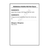 Adoboloco Kolohe Kid Hot Sauce - Hot Sauce