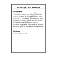 Anal Angst X-Hot Hot Sauce - Hot Sauce