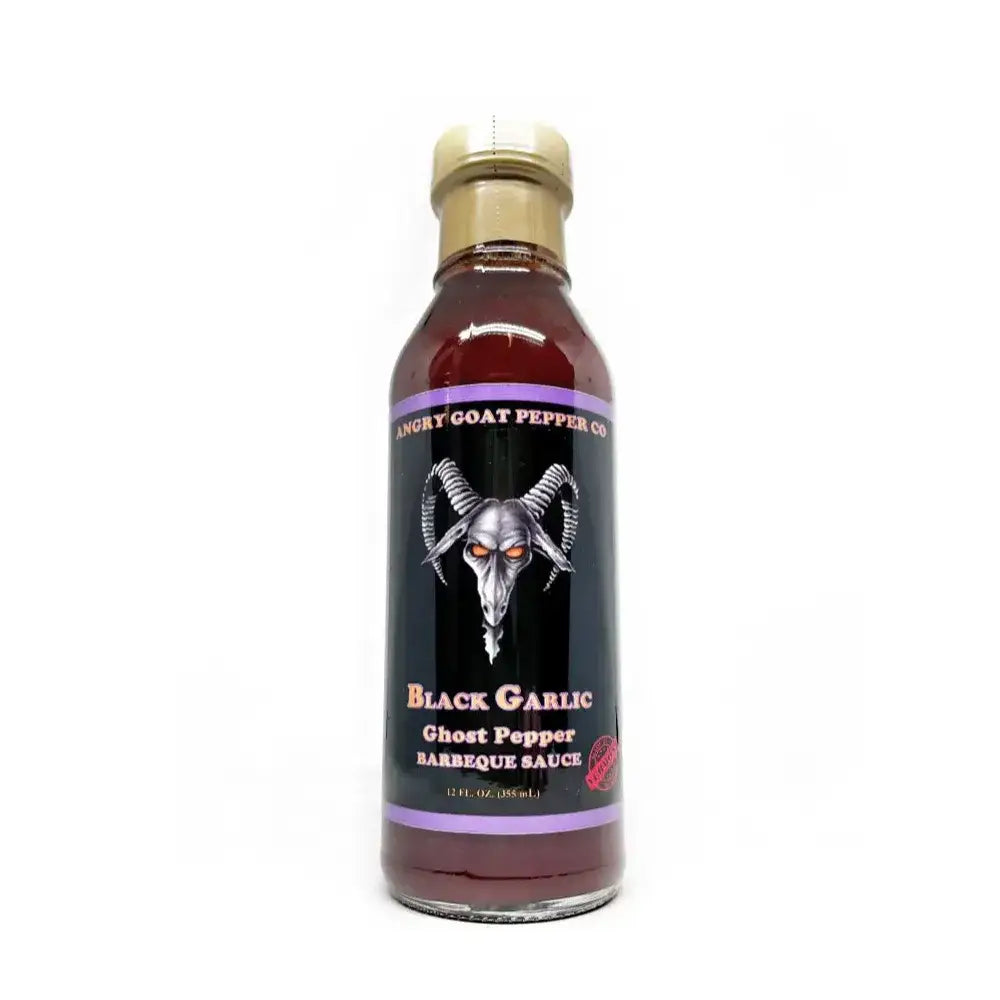 Angry Goat Black Garlic Ghost Pepper BBQ Sauce - BBQ Sauce