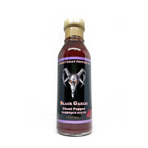 Angry Goat Black Garlic Ghost Pepper BBQ Sauce - BBQ Sauce