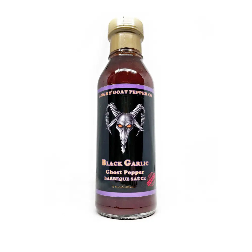 Angry Goat Black Garlic Ghost Pepper BBQ Sauce - BBQ Sauce