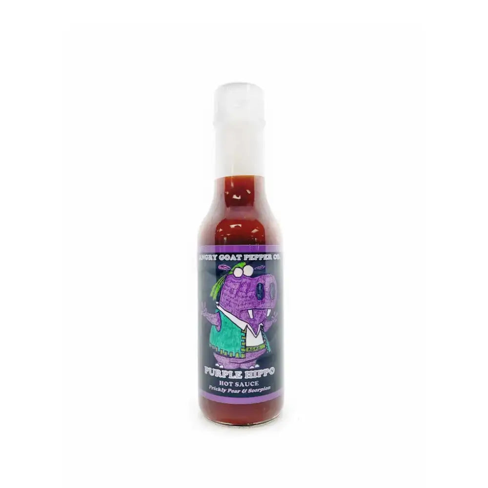 Angry Goat Purple Hippo Hot Sauce - Hot Sauce