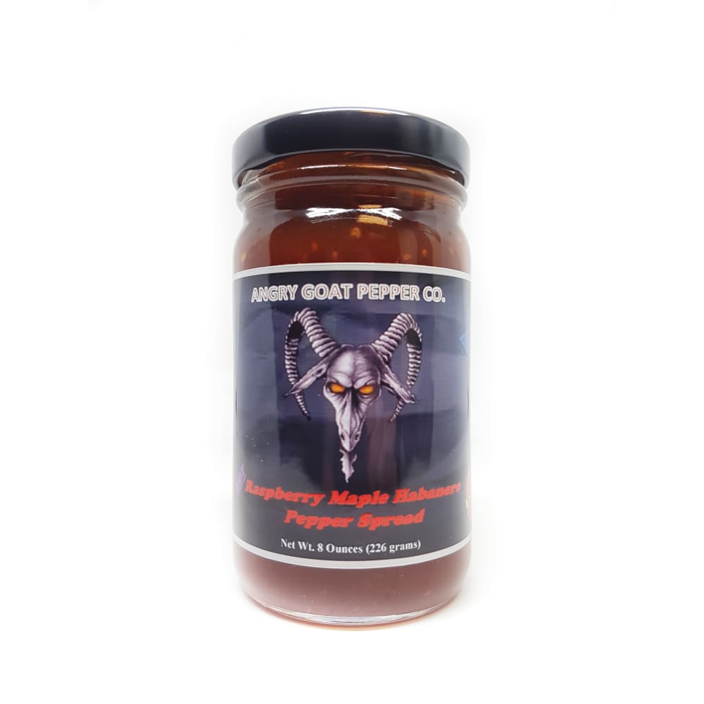 Angry Goat Raspberry Maple Habanero Pepper Jam - Condiments