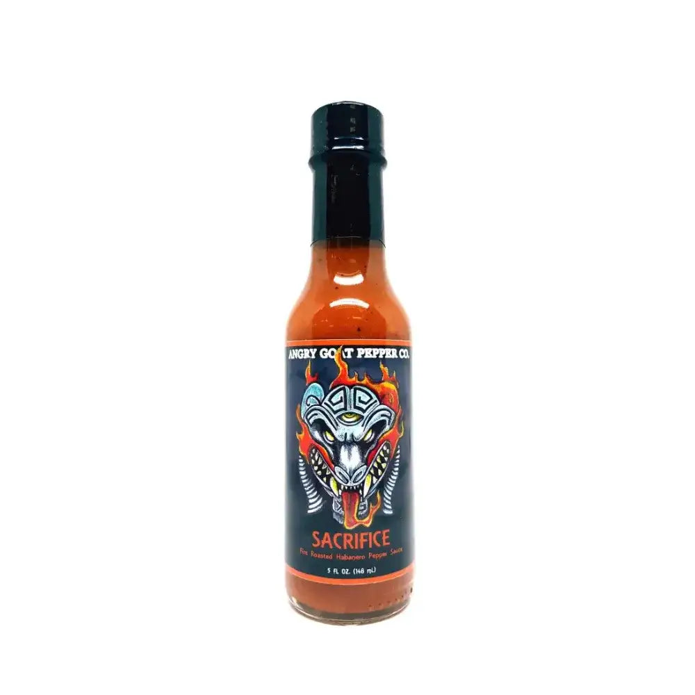 Angry Goat Sacrifice Fire Roasted Hot Sauce - Hot Sauce