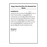 Angry Goat Sacrifice Fire Roasted Hot Sauce - Hot Sauce
