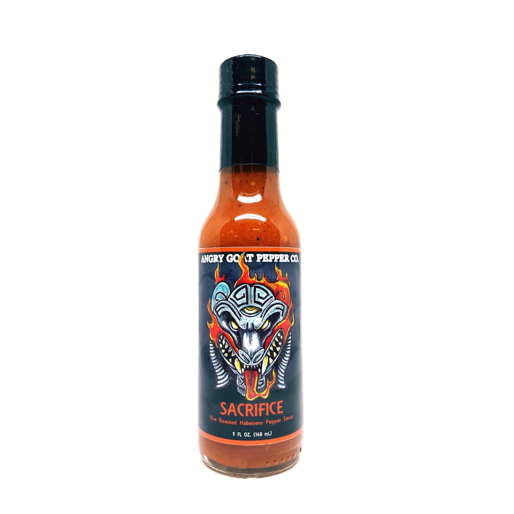 Angry Goat Sacrifice Fire Roasted Hot Sauce - Hot Sauce