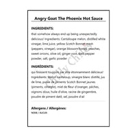 Angry Goat The Phoenix Hot Sauce - Hot Sauce
