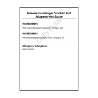 Arizona Gunslinger Smokin’ Hot Jalapeno Hot Sauce - Hot Sauce