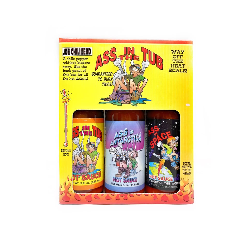 Ass In The Tub Gift Pack - Hot Sauce