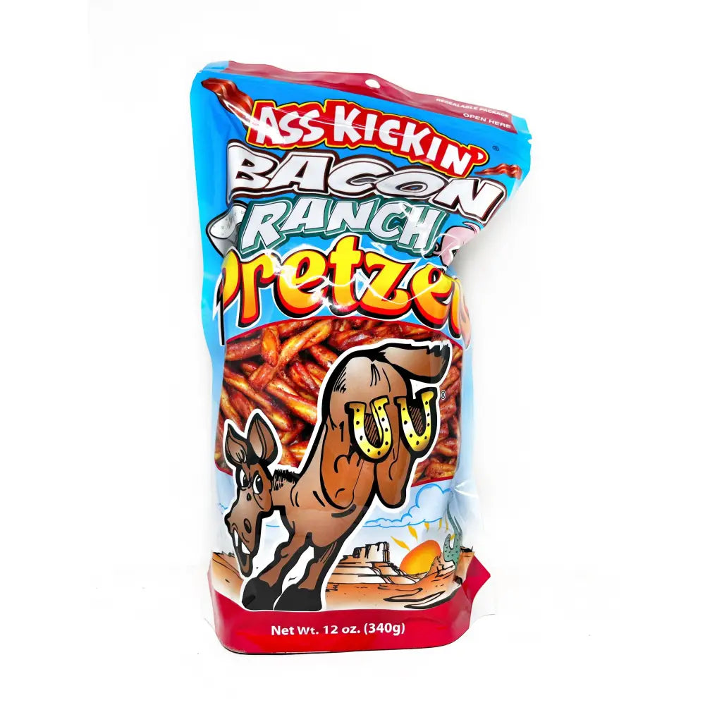 Ass Kickin Bacon Ranch Pretzels - Snacks