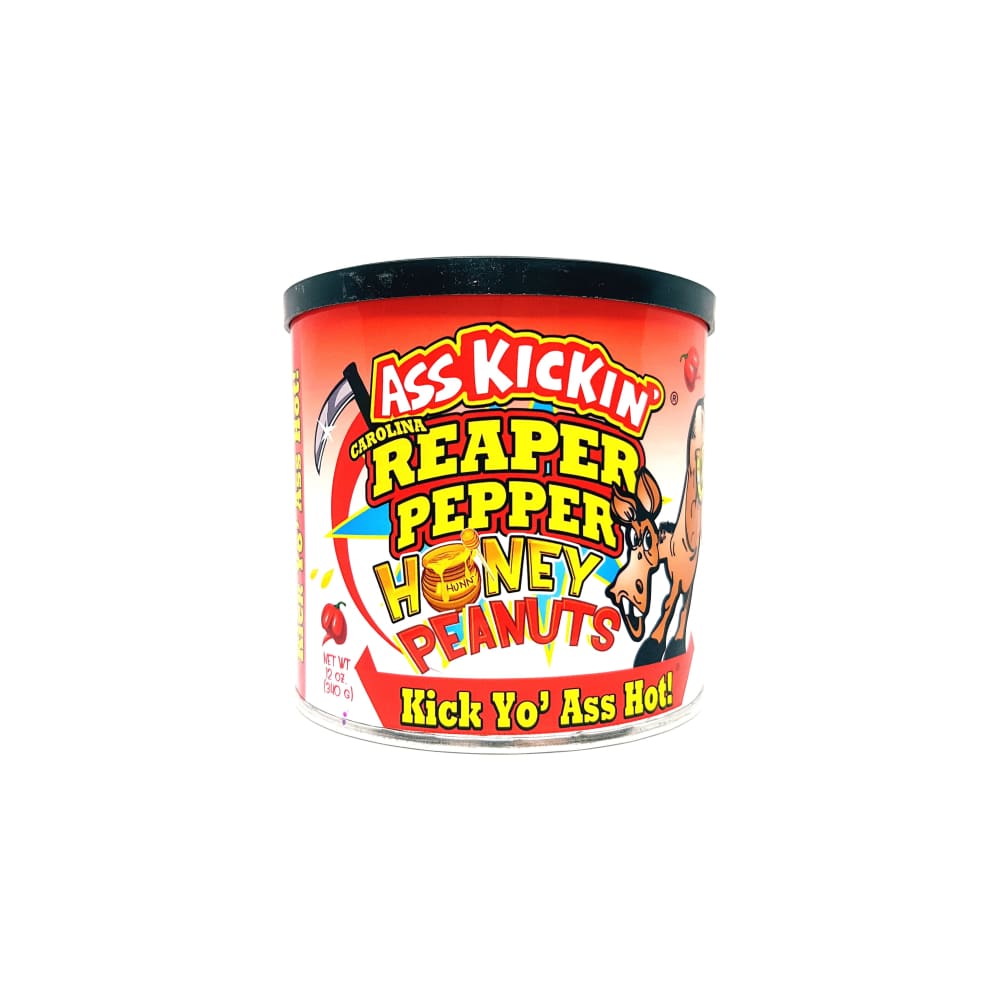 Ass Kickin’ Carolina Reaper Honey Peanuts - Snacks