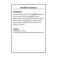 Ass Kickin’ Cashews - Snacks