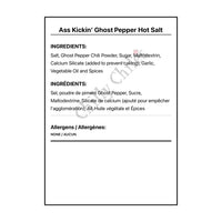 Ass Kickin’ Ghost Pepper Hot Salt - Spice/Peppers