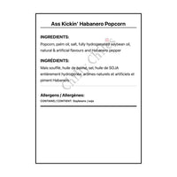 Ass Kickin’ Habanero Popcorn - Snacks