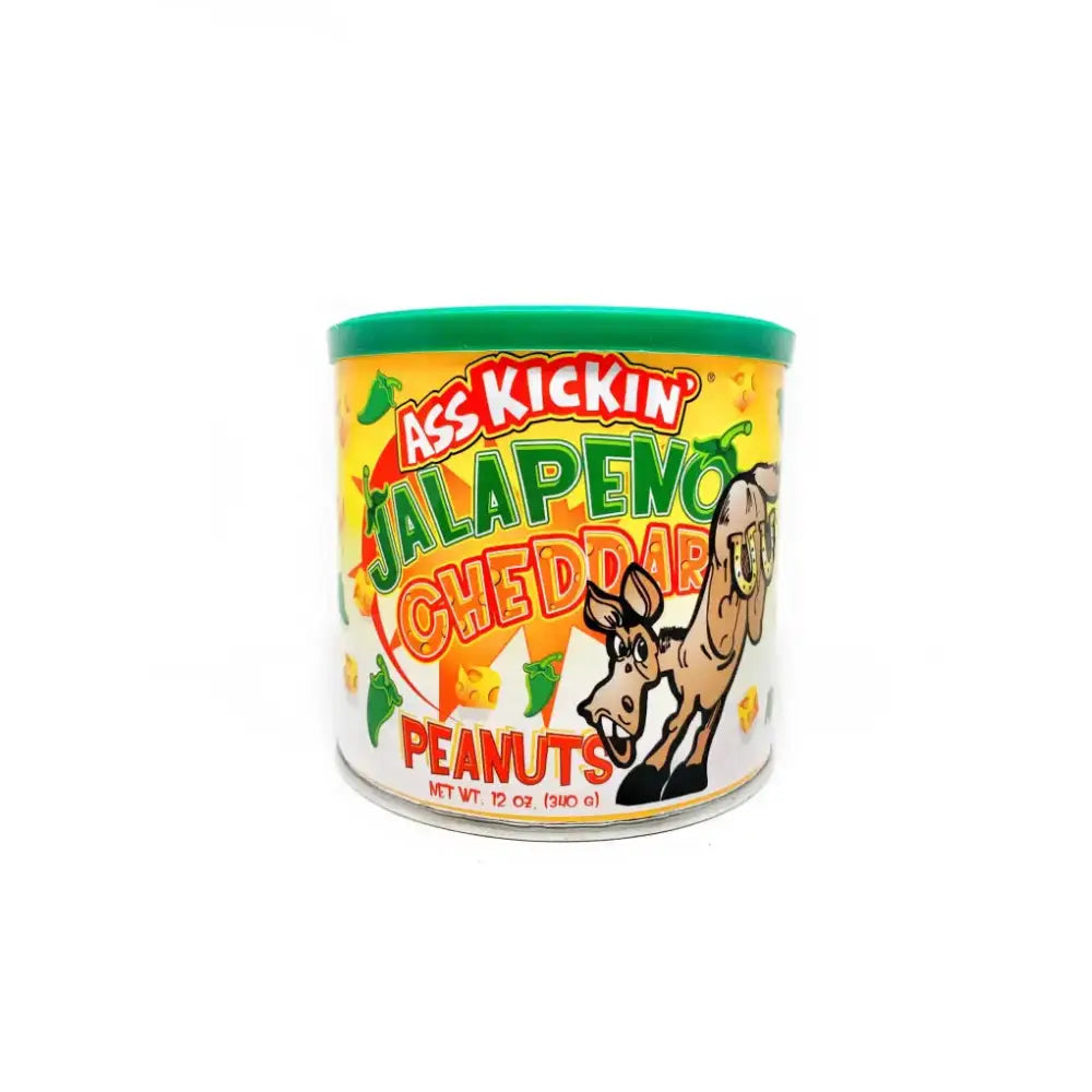 Ass Kickin’ Jalapeno Cheddar Peanuts - Snacks