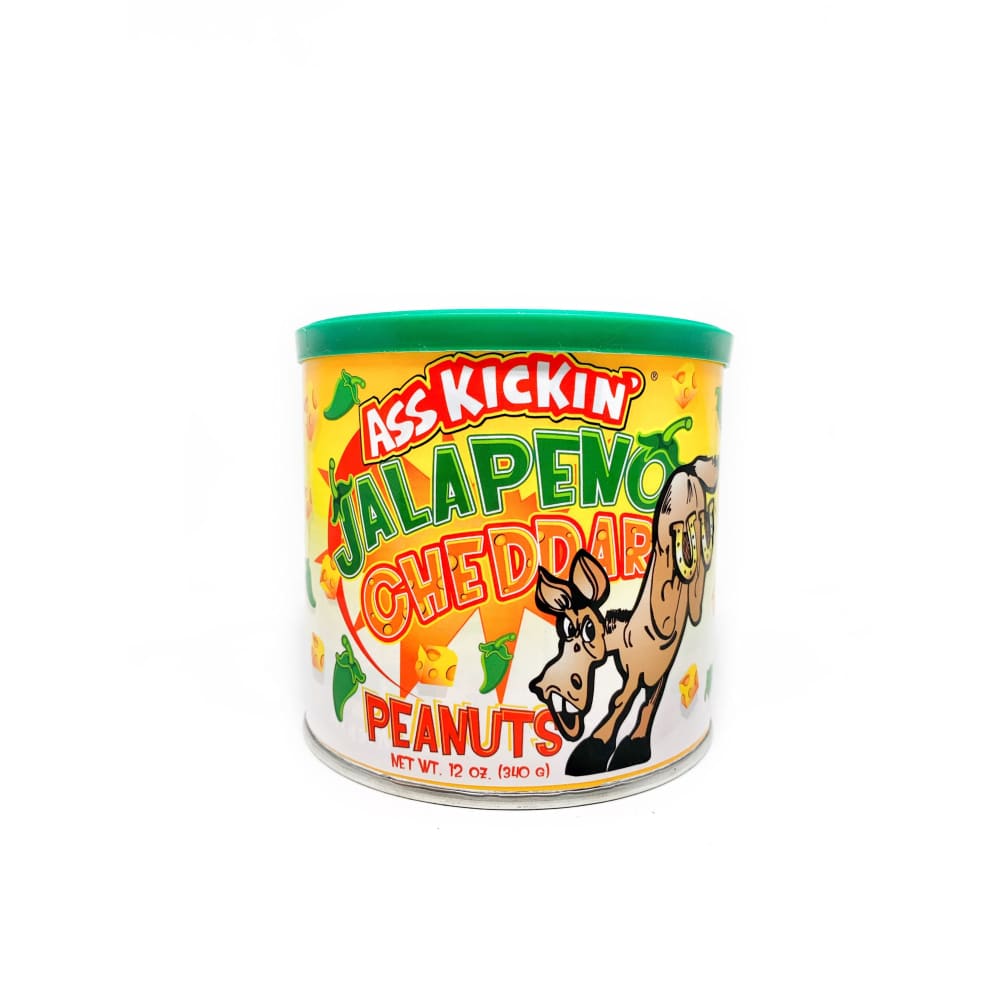 Ass Kickin’ Jalapeno Cheddar Peanuts - Snacks