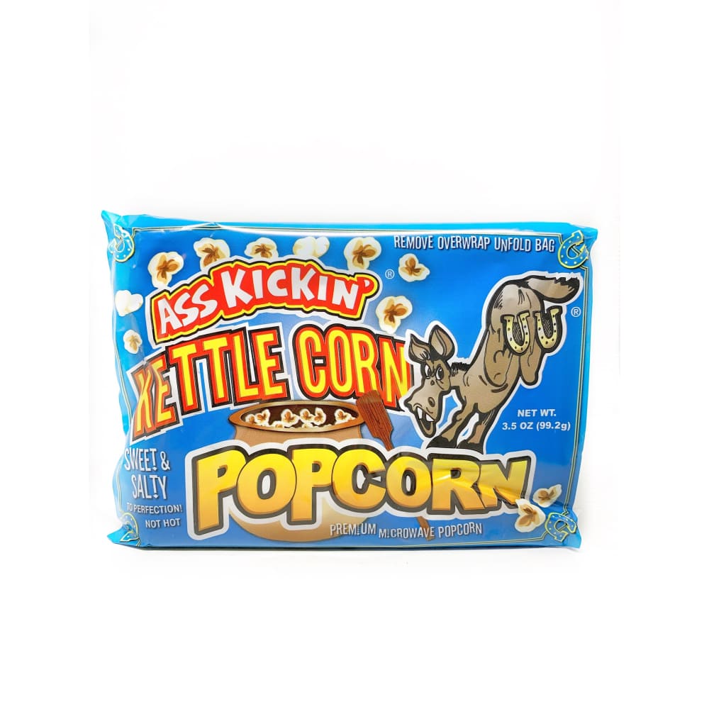 Ass Kickin’ Kettle Corn Popcorn - Snacks
