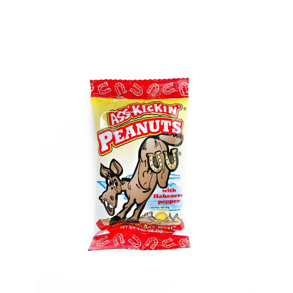 Ass Kickin’ Peanuts 1 oz. - Snacks