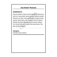 Ass Kickin’ Peanuts - Snacks