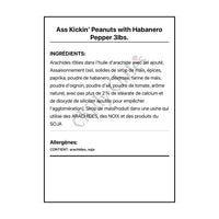 Ass Kickin’ Peanuts with Habanero Pepper 3lbs. - Snacks
