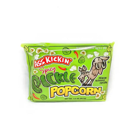 Ass Kickin’ Spicy Pickle Popcorn - Snacks