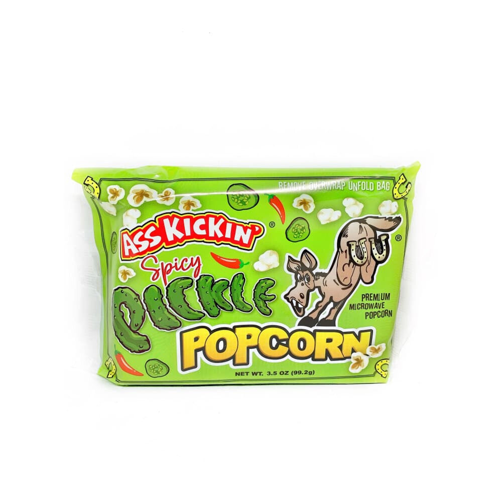 Ass Kickin’ Spicy Pickle Popcorn - Snacks