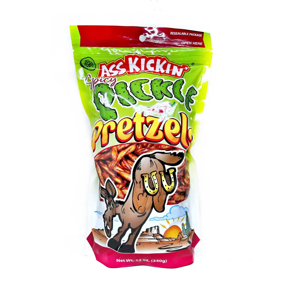 Ass Kickin Spicy Pickle Pretzels - Snacks