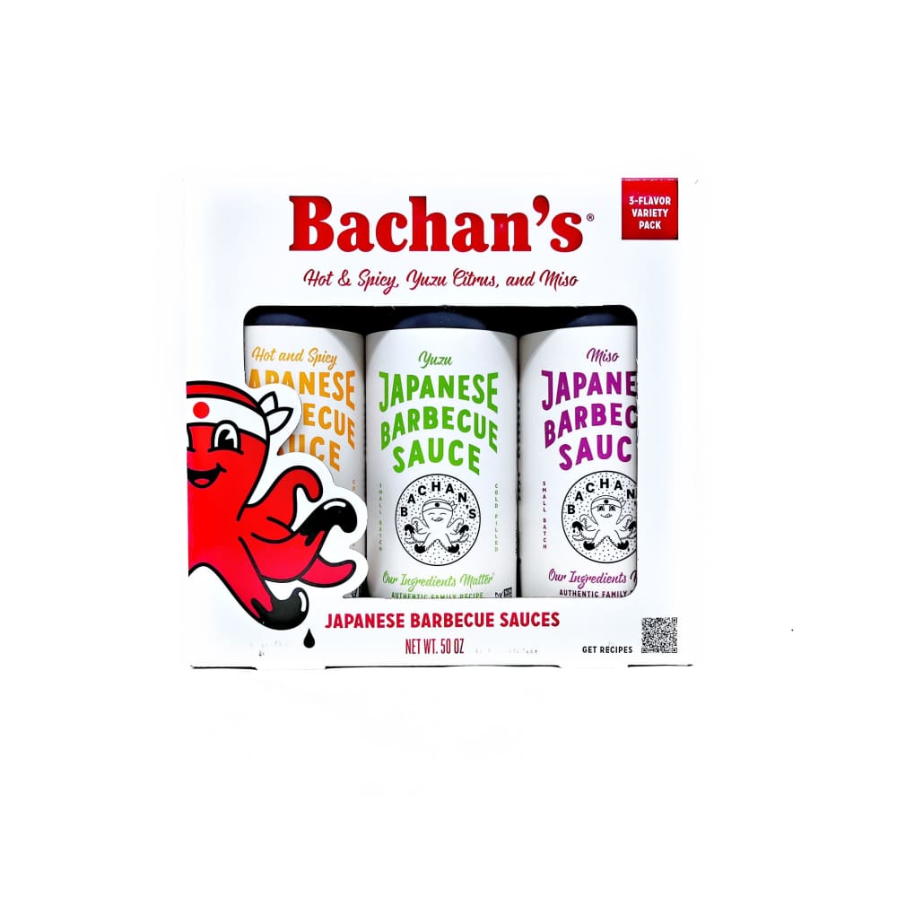 Bachan’s 3pk BBQ Sauce - BBQ Sauce