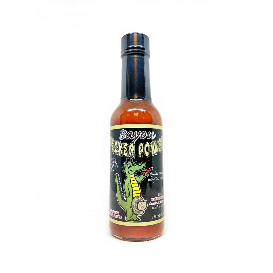 Bayou Pecker Power Hot Sauce - Chilly Chiles