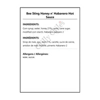 Bee Sting Honey n’ Habanero Hot Sauce - Hot Sauce