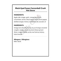 Black-Eyed Susan Cannonball Crush Hot Sauce - Hot Sauce