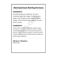 Black-Eyed Susan Red Flag Hot Sauce - Hot Sauce