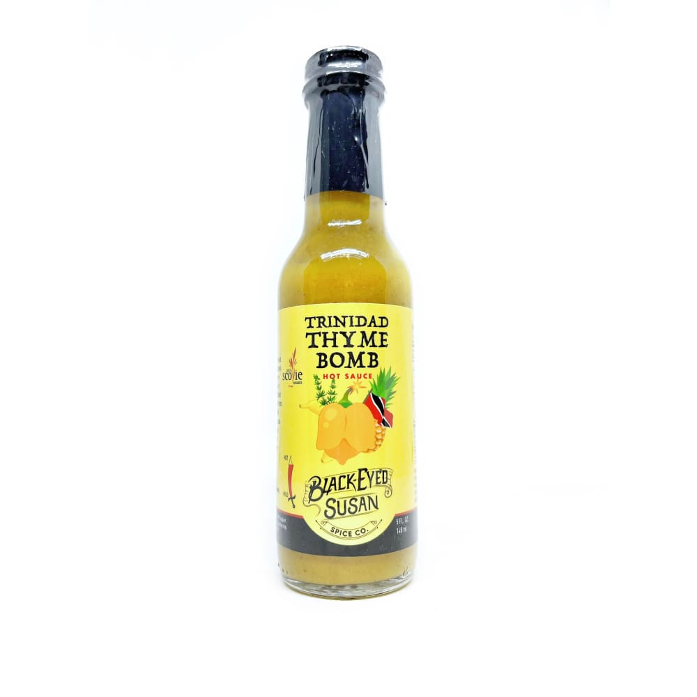 Black - Eyed Susan Trinidad Thyme Bomb Hot Sauce