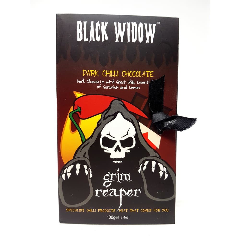 Black Widow Ghost Pepper Dark Chocolate - Snacks