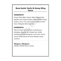 Bone Suckin’ Garlic & Honey Wing Sauce - Wing Sauce
