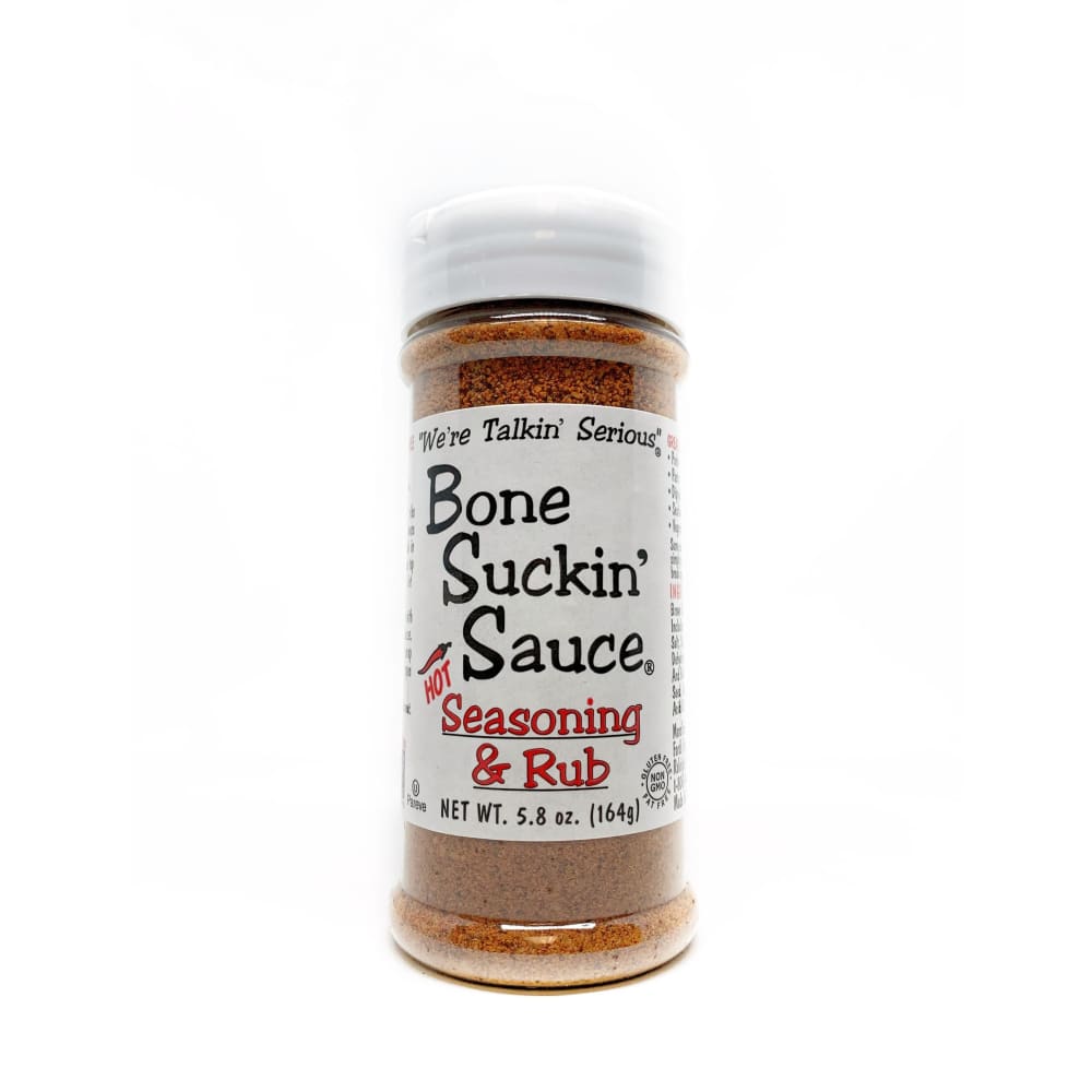 Bone Suckin’ Seasoning & Rub Hot - Spice/Peppers