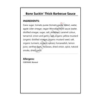 Bone Suckin’ Thick Barbecue Sauce - BBQ Sauce