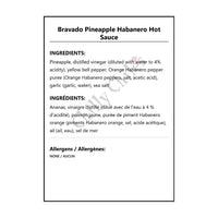 Bravado Pineapple Habanero Hot Sauce - Hot Sauce