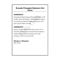 Bravado Pineapple Habanero Hot Sauce - Hot Sauce
