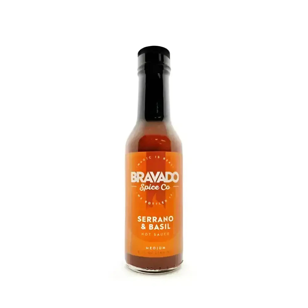 Bravado Serrano & Basil Hot Sauce - Hot Sauce