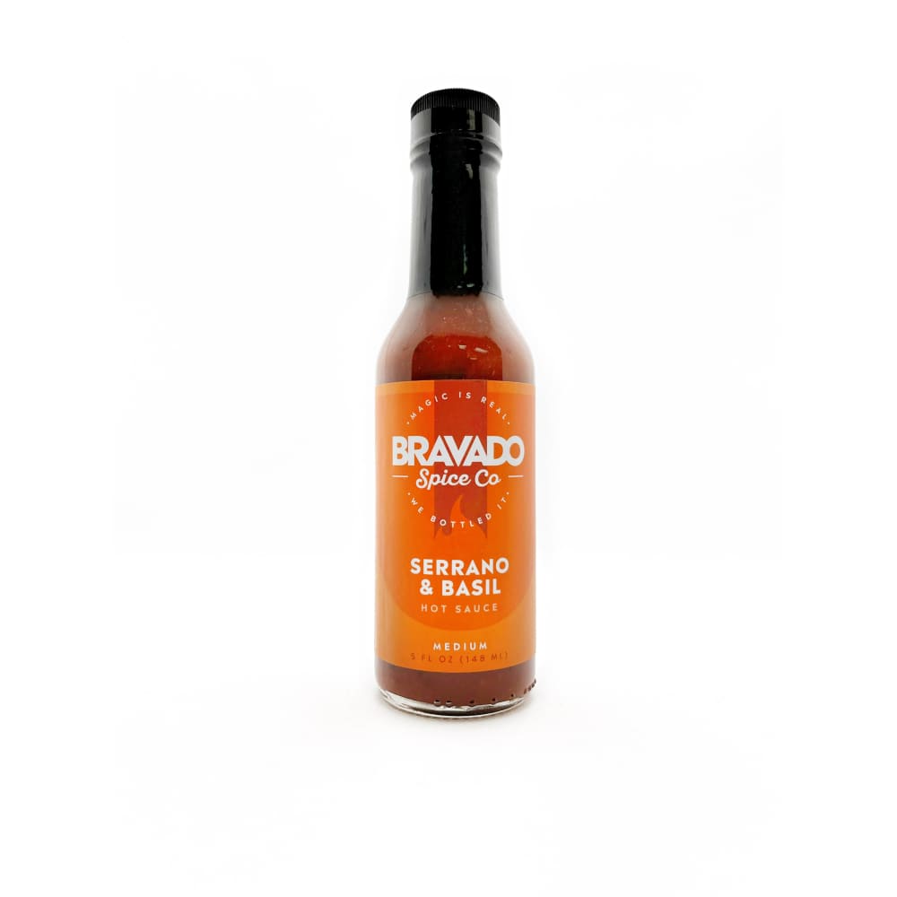 Bravado Serrano & Basil Hot Sauce - Hot Sauce