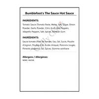 Bumblefoot’s The Sauce Hot Sauce - Hot Sauce