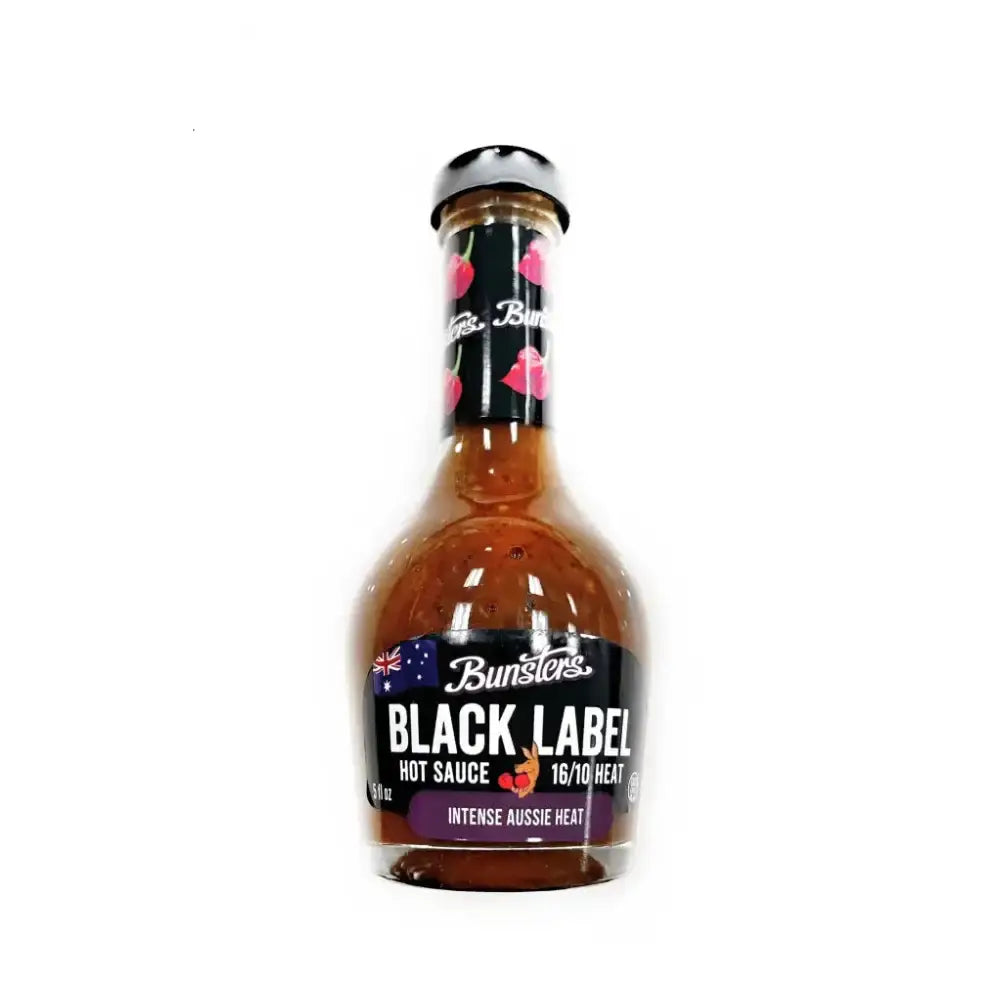 Bunsters Black Hot Sauce - Hot Sauce