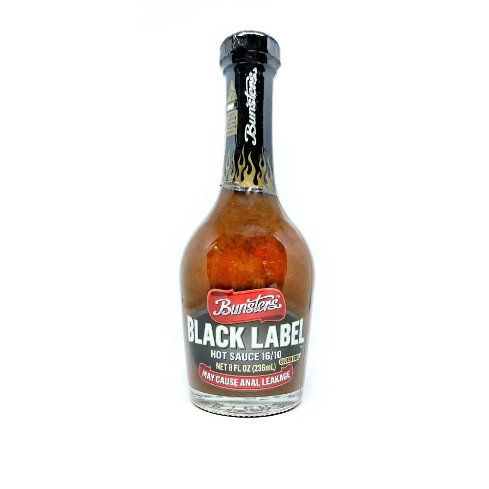 Bunsters Black Hot Sauce - Hot Sauce